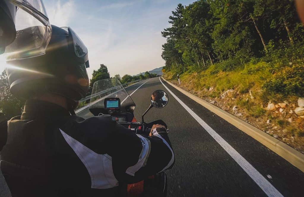 motorbiking in Croatia