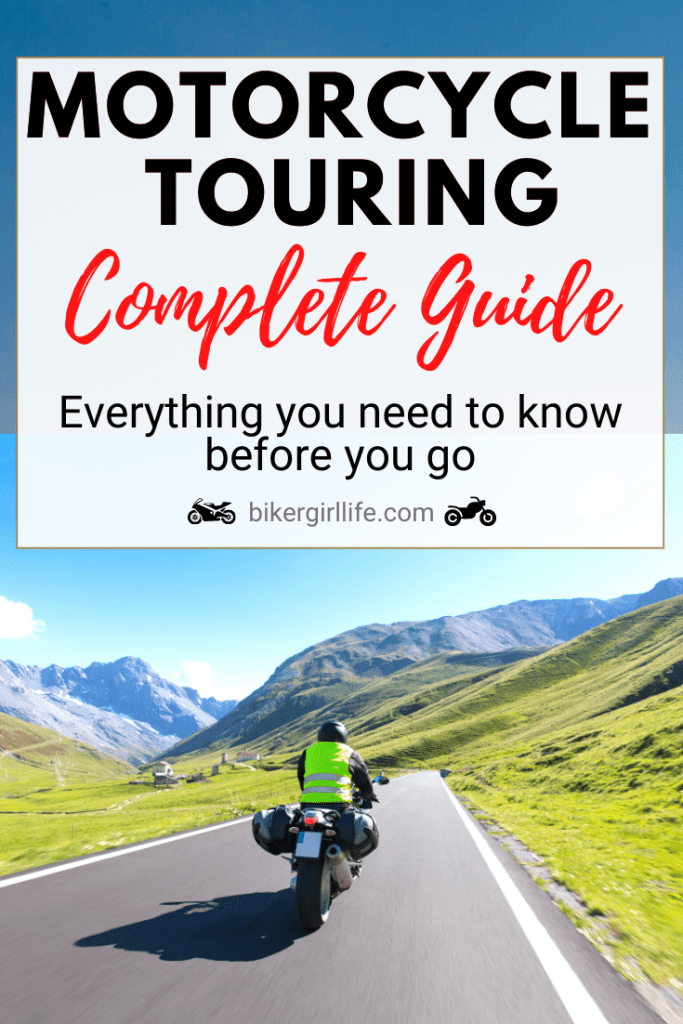 Should I go touring a manual for anyone new to motorcycle motorbike touring 