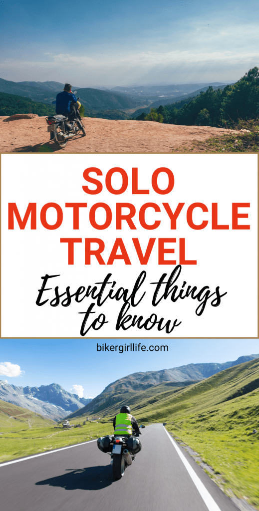 Solo motorcycle travel tips- everything you need to have an epic motorbike tour alone