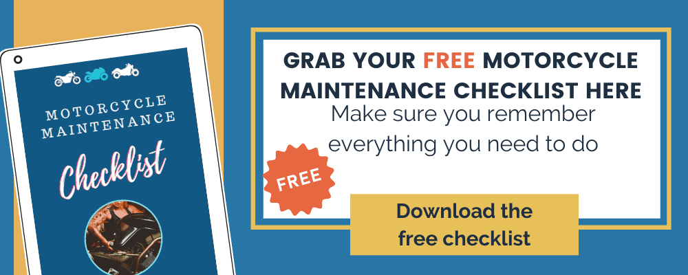 Download your FREE motorcycle maintenance checklist