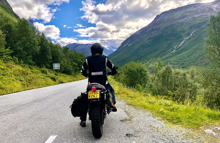 motorcycle touring Europe
