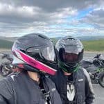 best pink motorcycle helmets and purple motorcycle helmet