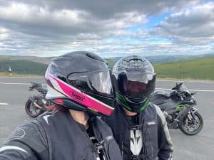 HJC HJC I70 Varok Full Face Sports Motorcycle Motorbike Touring Lid Helmet Pink 